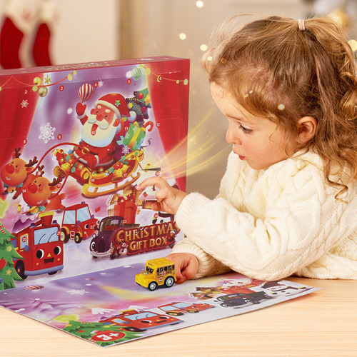 Carrito Retráctil De Plástico Con Calendario De Cuenta Regre