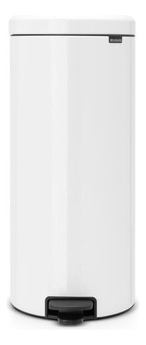 Lixeira New Icon Brabantia Acero 30 Litro Blanca