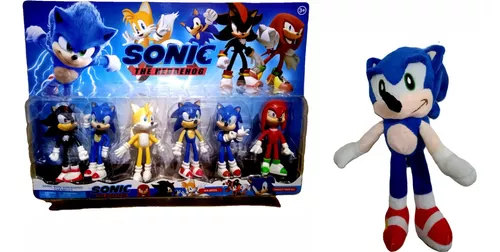 Bonecos Sonic Coleção Ação+Pelúcia Grande 30cm Sonic Musical, Pelúcia  Imports Nunca Usado 92209339