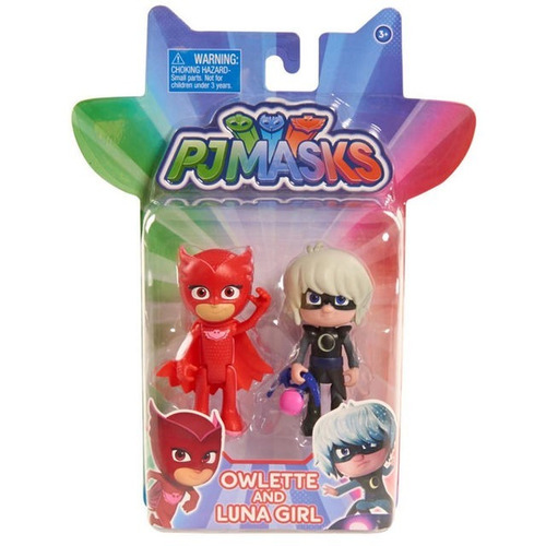 Pj Masks Ululette Lunatica Heroe C/luz Y Villano Mundotoys