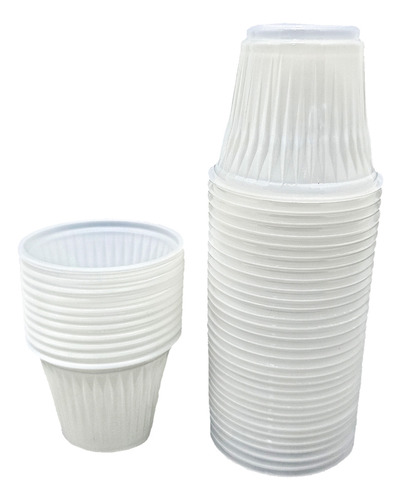 Copo Descartável Copoplast De 80ml Cor Transparente