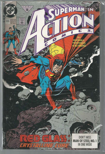 Superman In Action Comics 666 - Bonellihq Cx257 R20