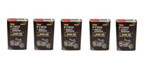 Aceite Harley V Rod-nigth Rod  Mannol 20w50 Sintetico 5l 