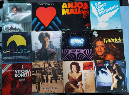Imagem 4 de 5 de Lps Novelas Lote Com 10 Lps 160 Reais