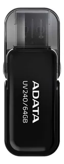 Memoria USB Adata UV240 64GB 2.0 negro
