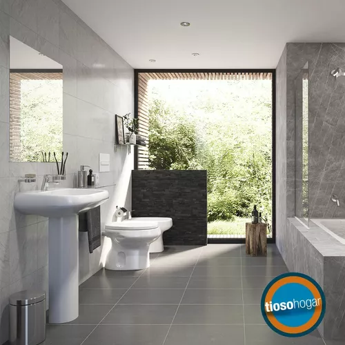 Combo Inodoro Con Mochila Bidet Roca Monaco Baño Envio Grati