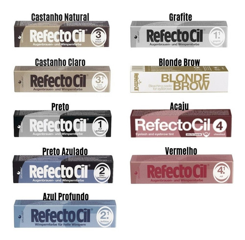 Imagem 6 de 6 de Tinta Para Sobrancelhas Refectocil Vermelho N° 4.1 15ml