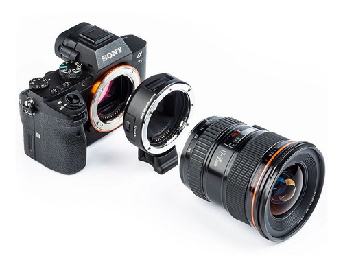 Imagem 3 de 7 de Adaptador Viltrox Ef-e5 P/ Sony A7iii A7sii A7r A6600