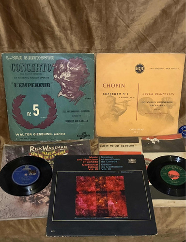 Disco Vinilo Música Clásica Beethoven Vivaldi Precio X Los 7