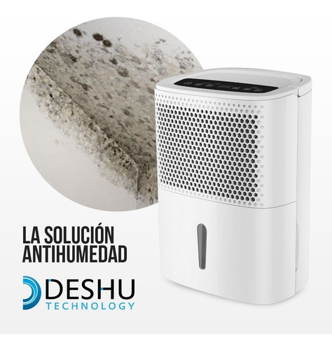 Deshumidificador Eléctrico Deshu Technology D-10 Color Blanco
