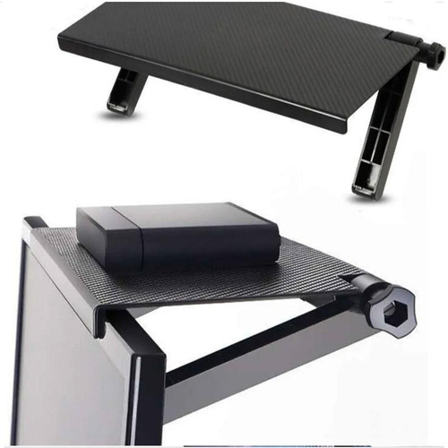 Estante Soporte Repisa Ajustable Plegable Pantalla Tv Pc