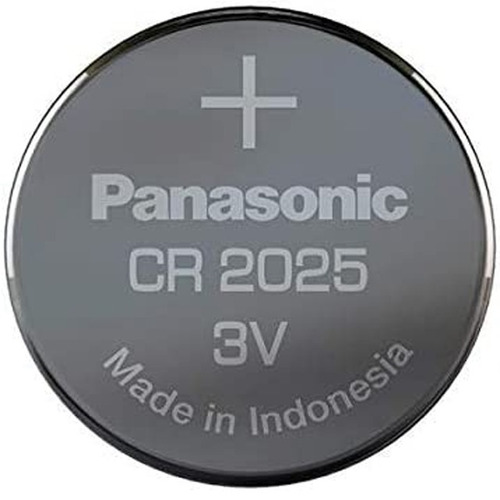Pilas Baterias Panasonic Cr2025 Tamaño Botón 3 Voltios Paquete De 5 Unidades 