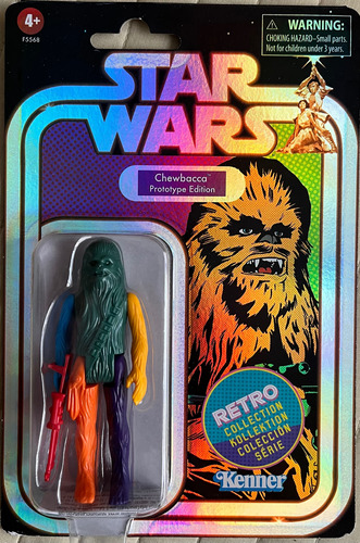 Chewbacca Prototype Retro Colection Star Wars Muñeco Cerrado