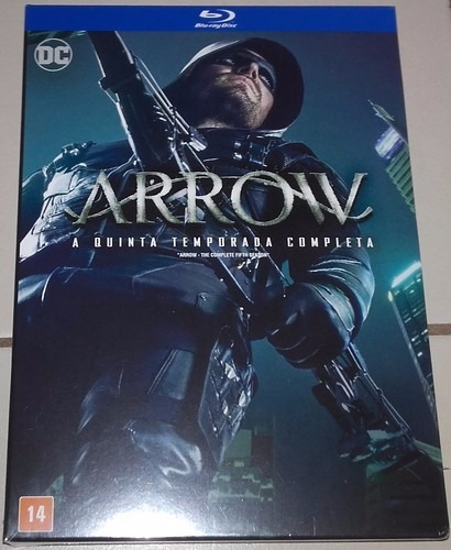 Blu-ray Arrow - 5ª Temporada (4 Discos) - Lacrado