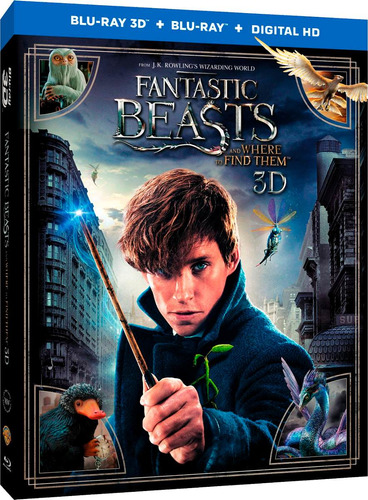 Animales Fantásticos Y Dónde Encontrarlos Blu-ray 3d+ Bluray