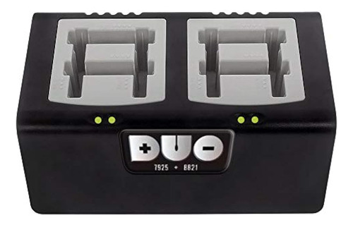 Cargador De Batería Duo De 4 Bahías Compatible Con Baterías 