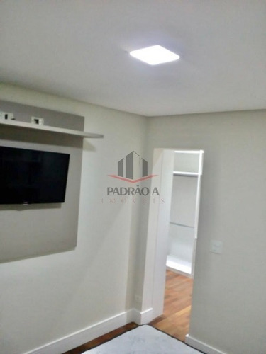 Imagem 8 de 11 de Apartamento Em Condomínio Padrão Para Venda No Bairro Tatuapé, 03 Dorm, 03 Suítes, 03 Vagas, 130,00 M². Lindo Apartamento, Totalmente Mobiliado, Com Cozinha Americana, Repleto De Armários. Oportunid