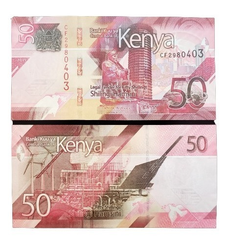 Kenia - Billete 50 Shillings 2019 - Unc