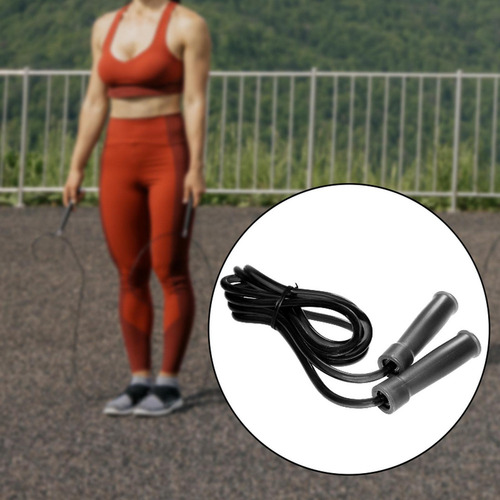 Jump Rope Ajustable Velocidad Portátil Sking Rope Para