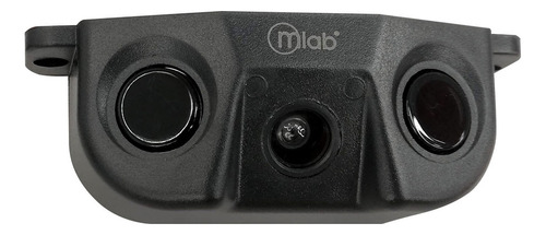 Camara + Sensor De Retroceso Mlab 9237 Osd Color Ip67 3 En 1 Color Negro