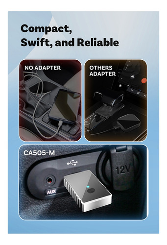 Adaptador Automático Carplay Android 2 En 1 Con Cable A Inal