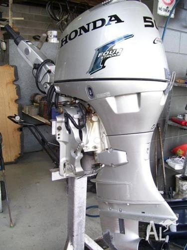 Honda 50hp 4-stroke Outboard Motor Engine Electric Start