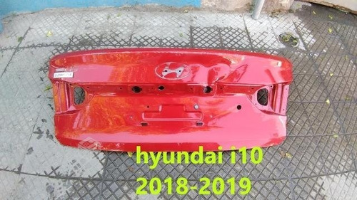 Tapa Maleta Hyundai I10 Año 2018 Al 2019 Original Usada