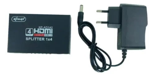 Divisor de cable Hdmi 1x4, divisor 3D Full Hd 1.4