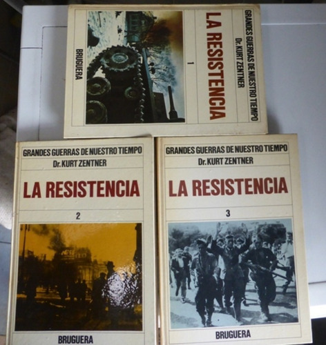 Grandes Guerras - La Resistencia 3 Tomos - Dr. Kurt Zentner