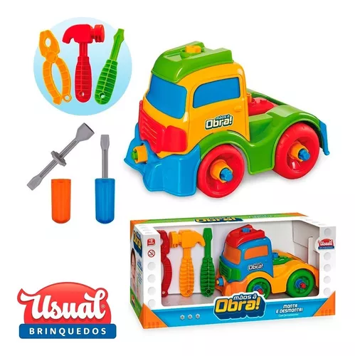 Caminhão De Brinquedo Educativos Truck Brinquedos Infantis