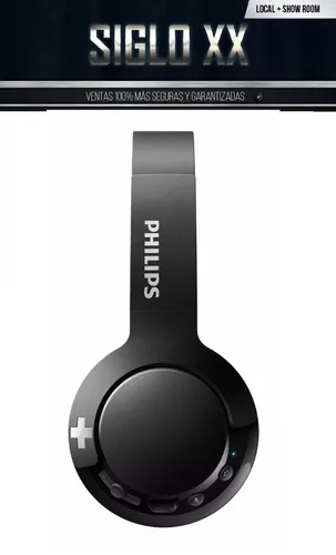 Auricular Bluetooth Vincha Philips Sbh3075 negro blanco j