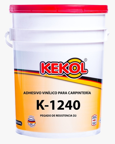 Kekol 1240 Cola Vinilica Carpint 200 Kg Rendimiento Facil