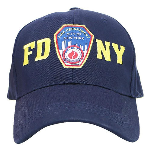 Gorra Fdny Gorra Béisbol Azul Marino Departamento Bomberos