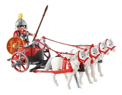 Anforatoys Playmobil 6496 Cuadriga Carro Romano