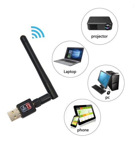 Adaptador Wifi 300mbps Usb Para Computadora