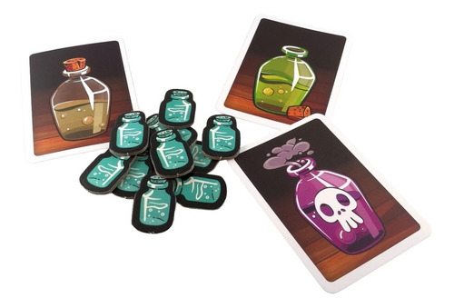 Juego De Mesa Cartas Mal Trago Pociones De La Bruja Top Toys