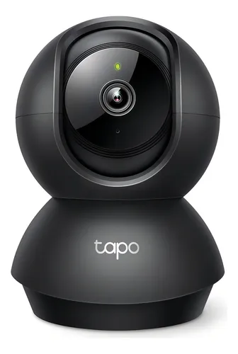 Tp-link Tapo C211 cámara PT 3MP 2k WIFI con audio bidireccional visión nocturna y seguimiento inteligente Autrotracking grabación 360° color negro