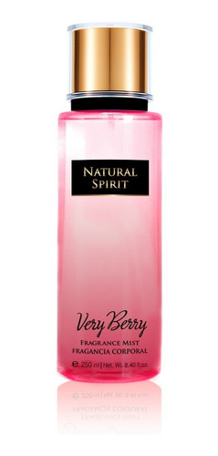 Body Splash De Mujer Natural Spirit Very Berry X 250 Ml