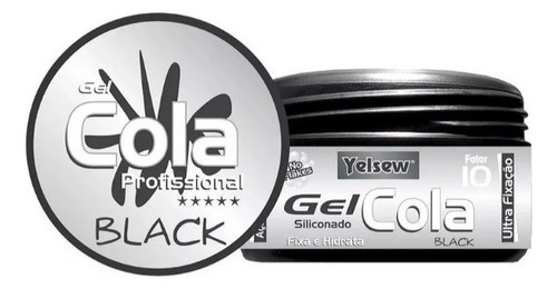 Yelsew Gel Fijador Cola Black Profesional 240g