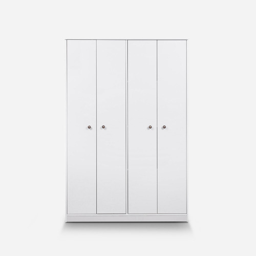 Clóset Cic Lucerna Blanco 4 Puertas Blanco