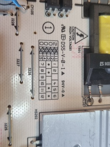 Fuente De Alimentación Para Pantalla Lg 42lx6500 (Usado)