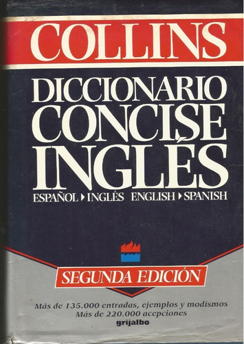Diccionario Español - Inglés Collins (Usado)
