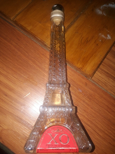 Botella Vacia De La Torre Eiffel 26cm De Alto
