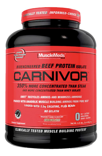 Musclemeds- Carnivor / Chocolate / 4.5lb