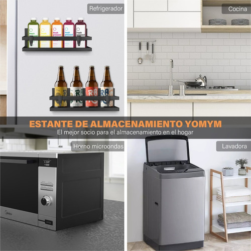 Imagen 8 de 8 de Organizaciones Para Cocina Baños Magnético Y Acero Inoxidabl