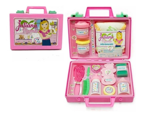 Imagen 1 de 3 de Valija Juliana Mama Con Accesorios