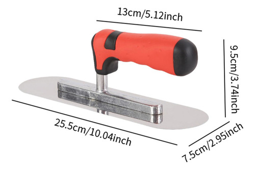 Greling Trowel Acabamento Plano Trowel Comfort 75x255x95cm
