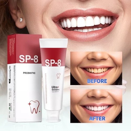 Dentífrico Probiótico Blanqueador 100g + Cepillo De Dientes