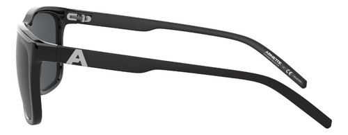 Lente De Sol Arnette 0an4272 Adios Baby! Polarizado Adios Baby! Polar Grey Black Matte Black