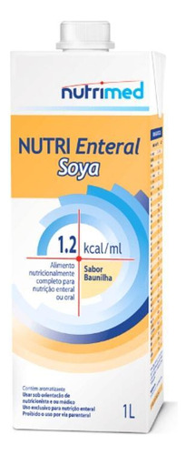 Nutri Enteral Soya 1.2kcal/ml 1000ml Baunilha - Danone